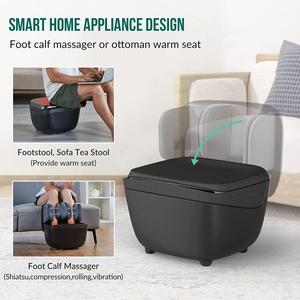 折叠式腿部足部按摩器 指压加热振动小腿按摩器 电动刺激器 舒缓腿部足部按摩产品 - Product Image 4