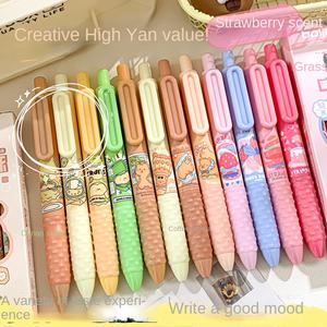 Dos Desenhos Animados Capibala 0.5 Caneta Gel Preto Papelaria Kawaii Gel Caneta Venda Quente Gel Caneta Nas escolas 3 Estilos - Product Image 3