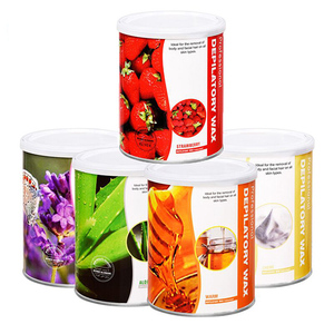 <span class=keywords><strong>Cera</strong></span> depilatoria di vendita calda della <span class=keywords><strong>cera</strong></span> di depilazione della fragola rosa della <span class=keywords><strong>cera</strong></span> molle in scatola di 12 sapori - Product Image 3