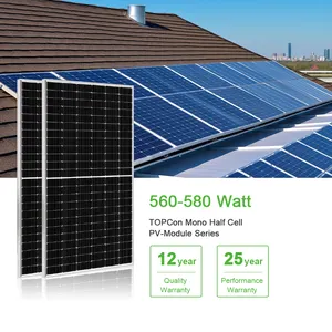 Personalização do pedido OEM preço de fábrica painel solar mono módulo solar painéis solares