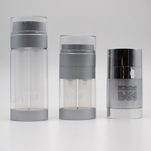 15ml 30ml recto redondo giratorio como bomba sin aire recargable botella de doble tubo botella cosmética sin aire para embalaje de cuidado de la piel - Product Image 6