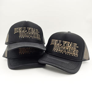 Casquette Trucker Unisexe 5 Panneaux en Maille avec Logo Brodé ou Imprimé Personnalisé OEM, Motif Léopard, en Mousse Premium, Vente en Gros - Product Image 3