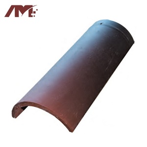 Villa hotel classica casa in <span class=keywords><strong>pietra</strong></span> con tegole in argilla romana con rivestimento rosso - Product Image 3