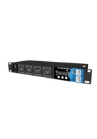 PDU intelligent 220V 10A avec verrouillage à loquet C13, 4 prises, contrôle de niveau de sortie, séquençage d'alimentation, MQTT/Modbus, centre de données personnalisable