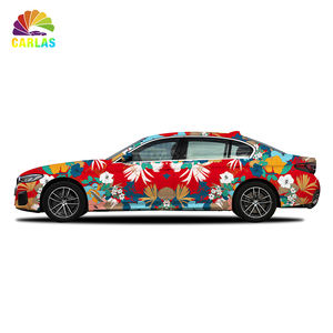 Película de Vinilo para Envolver Vehículos, Película Protectora de PVC para Envolver Vehículos, Película de <span class=keywords><strong>Color</strong></span> Cambiante con Graffiti Automotriz Impresa Personalizada - Product Image 2