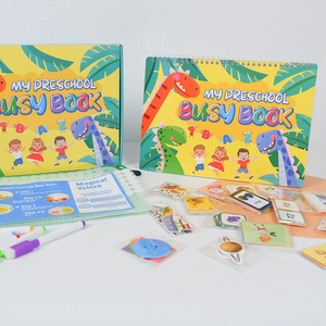 Tablero de escritura para colorear con pinceles, libros educativos personalizados para niños, Con pegatinas, para colorear - Product Image 4
