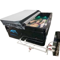 Baignoire de flottaison double en acrylique pour la relaxation corporelle, la privation sensorielle et la thérapie aux sels d'Epsom, pour le fitness, la relaxation et l'isolement, avec fonction sommeil et thérapie marine
