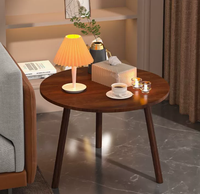 Table surélevée pour la salle à manger, le salon, le canapé, table d'appoint, mini table pour balcon, table basse