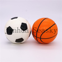 Offres Spéciales Squishies taille moyenne basket-ball peluche Squishy rebond lent Juguete De Los Tress De La Pu jouet enfants à l'extérieur