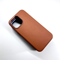 Coque de téléphone en cuir véritable de qualité supérieure de luxe magnétique pour iPhone15 16 Pro Max coque de téléphone en cuir végétalien coque de téléphone