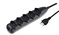 Multisocket Power Socket Extension De 5 Tomadas 10A 250V ~ Multi-socket