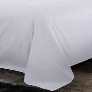 Vente chaude de haute qualité en peluche, drap de literie en coton blanc respirant idéal pour les hôtels, les maisons et les hôpitaux 5 étoiles - Product Image 3