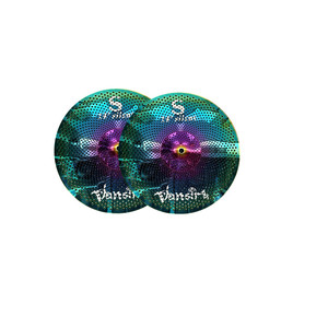 Platillos de Bajo Volumen Vansir Rainbow Colorful Alloy para Práctica, Juego de 4 Piezas, 14\" 16\", Calidad Profesional de Alto Grado - Product Image 6