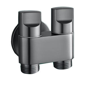 Válvula Angular Yao Peng YP-293 de 3/4 Pulgadas con Rosca Hembra, Acero Inoxidable, Conector de Doble Control para Lavadora - Product Image 2