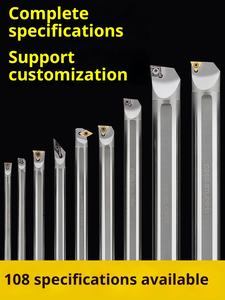 Anti seismische Innenlochs chneid stange aus Wolfram stahl Stoß feste CNC-Bohrung mit kleinem Loch Außen dreh werkzeug für automatische Drehmaschine - Product Image 5