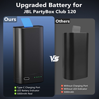 Batería de Repuesto de 10000mAh para Altavoz JBL PartyBox Club 120 200, Alta Capacidad, 7.2V, Iones de Litio, OEM