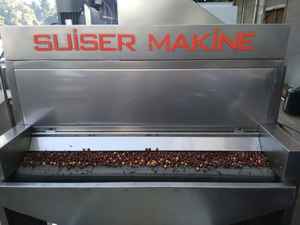 Máquina Tostadora de Nueces SUISER MAKINE 300 Kg/h de Acero Inoxidable para Aplicaciones de Molinos de Harina y Bodegas - Product Image 2