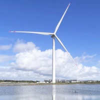 Turbine de centrale éolienne horizontale et verticale de 1mw à 3mw avec alternateur à aimant permanent