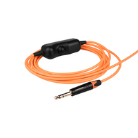 Casque d'aviation supra-auriculaire en métal à réduction de bruit avec câble d'interface de support au sol pour les pilotes des opérations aéroportuaires