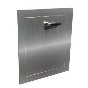 Exportation vers les États-Unis et le Moyen-Orient, trappe à linge en acier inoxydable résistante au feu/trappe à déchets, porte de trappe - Product Image 1