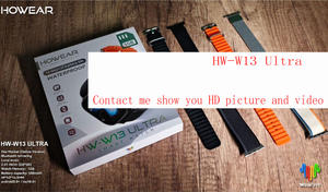 นาฬิกาอัจฉริยะ HW W13 Ultra สมาร์ทวอทช์ สายรัดข้อมืออัจฉริยะ หน้าจอ 2.01 นิ้ว ความละเอียด 320x380 AMOLED มาตรฐานกันน้ำ IP68 ระบบระบุตำแหน่ง ตัวเรือนโลหะ รองรับ Android เชื่อมต่อ Bluetooth ฟังเพลงในเครื่อง - Product Image 3