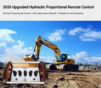 Système de télécommande radio pour grue sans fil NOMI Elite avec base de montage magnétique détachable, garantie 1 an pour les équipements électriques