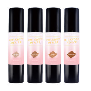 Perruque privée, extension de chevelure pigmentée, 10 pièces, Kit guérison avec brosse, bâton de coloration Frontal - Product Image 5