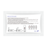 Cassette de test rapide d'anticorps de Brucella canine haute sensibilité pour la brucellose canine, bandelette de test pour cliniques vétérinaires, vente en gros