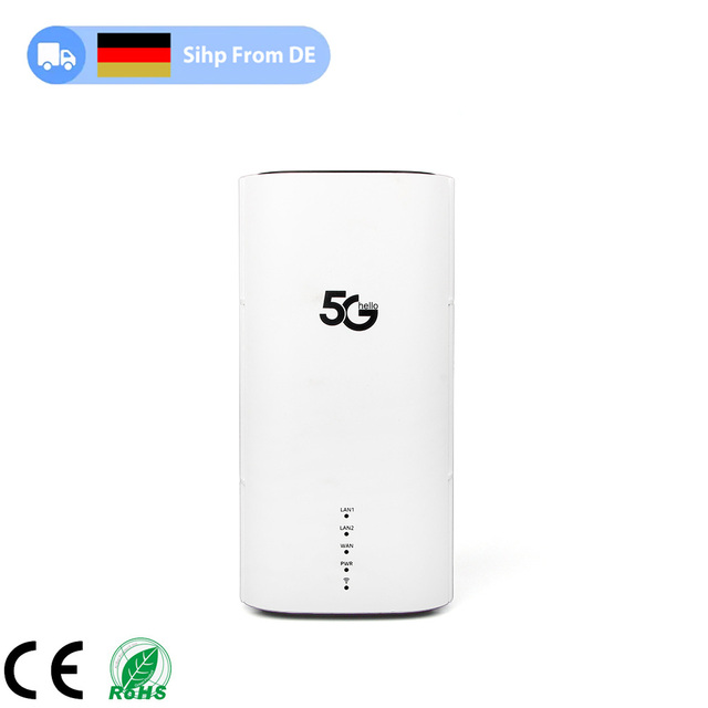 New Arrival White Color 256 Concurrent Multiple Carriers 5G Modem Openvpn 12V 5G Wi-Fi Router With Sim Slot