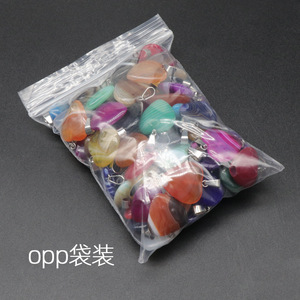 Ciondoli in agata rosea per donne uomini ciondoli con cuori gioielli collana ciondolo in pietra per feste con pietre preziose per la creazione di gioielli - Product Image 4