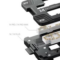 MEGA-IDEA Support de Test Rapide 3-en-1 pour Cartes Mères iPhone X XS XS MAX 14 13 12 12 Pro Max 11 15 15 Pro 16 17