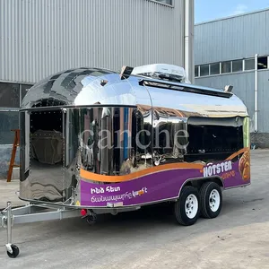 Chariot de restauration mobile en acier inoxydable pour camping et événements en Australie - Product Image 1