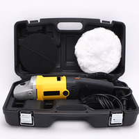 Polisseuse électrique 1200W à vitesse réglable pour voiture, machine à cirer, outil de polissage pour marbre et carrelage céramique, usage domestique et bricolage