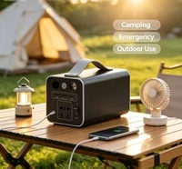 Station d'alimentation portable 180W, batterie au lithium 118,4Wh, charge rapide PD 65W pour ordinateur portable, téléphone, camping, usage domestique