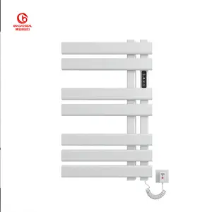 Drying Rack Stainless Steel Rail Rack Towel Radiator Heater Bathroom Accessory Toilet Rack Bathroom Electric Heated Towel