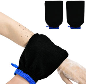 Gants de frappeur grossiers plus durs de qualité supérieure gant de <span class=keywords><strong>hammam</strong></span> exfoliant gant de bronzage en vrac gant exfoliant en viscose pour la <span class=keywords><strong>douche</strong></span> - Product Image 1