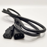 Câble d'alimentation en U de haute qualité pour appareils électroménagers, avec fiche, assemblage de câbles en cuivre étamé pour instruments de musique