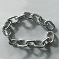 Cadena de Metal para Herrajes de Amarre, Estándar Australiano, Cadena de Eslabones Cortos/Medios/Largos, Cadena de Eslabones Soldados Galvanizados en Venta