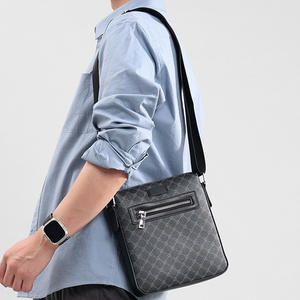 Venta al por Mayor Directa de Fábrica, Bolso Cuadrado de Cuero para Hombre, Bolso Bandolera para Hombre, Bolso de Hombro de Diseñador para Hombre - Product Image 6