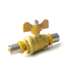 Valvola a sfera per gas multistrato con leva a farfalla diametro 26 - Product Image 1