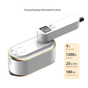 Mini plancha portátil inteligente con pantalla Digital, generador de vapor de temperatura ajustable de 1200W para <span class=keywords><strong>planchas</strong></span> de vapor de mano - Product Image 2