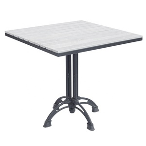 Black Cafe portico 5 pezzi Set da pranzo mobili giardino esterno tavolo in alluminio corda e 4 sedie per esterni - Product Image 4