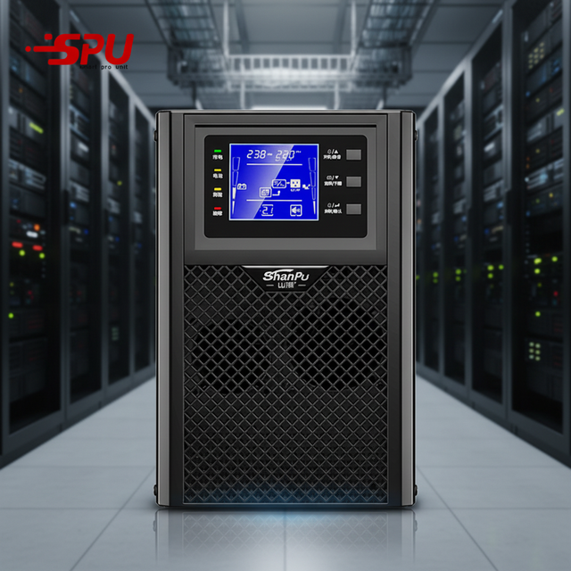 Shanpu Online UPS SP1K Lead-acid Maintenance-free Pure Sine Wave Dual Conversion 1kva 1000w Uninterruptible Power Supply