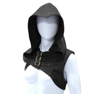 Costumes médiévaux pour hommes Accessoires Viking Guerrier Aristocrate Chevalier Châle Cape Femmes Renaissance Cosplay Armure à capuche - Product Image 1