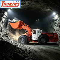LHD souterrain de 6 m³ avec système de télécommande pour l'exploitation minière, véhicule de transport souterrain diesel pour tunnels miniers