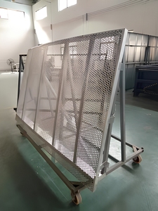Panneau de mur-rideau perforé en aluminium, revêtement poudré, anti-corrosion, design contemporain pour l'extérieur des bâtiments - Product Image 5
