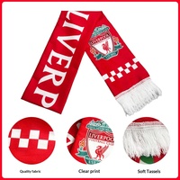 Écharpes et drapeaux à main pour supporters de football World Club – 32 équipes, drapeaux de soutien personnalisés, modèle WJ002