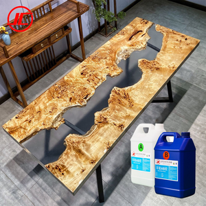 طاولة للنهر من الإيبوكسي ، راتينج الإيبوكسي ، طاولة صب عميق ، راتينج الإيبوكسي ، أسطح خشبية ، بيع بالجملة - Product Image 5