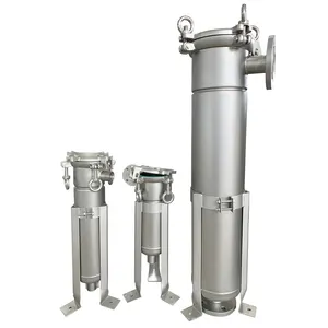 Peralatan Filtrasi Kustom Profesional Kimia Bir Anggur Cair Filter Perumahan Perawatan Air Eco Bag Filter Perumahan