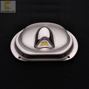 50W 80W 100W Aplicación de luz de calle COB LED TYPE2 Lente de vidrio de borosilicato convexo cóncavo óptico - Product Image 4